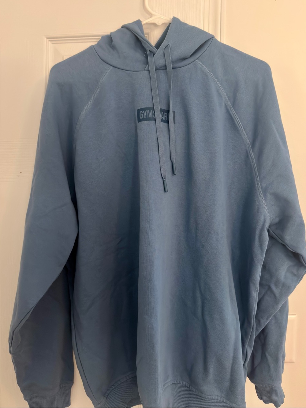 Gymshark Light Blue Pullover Hoodie